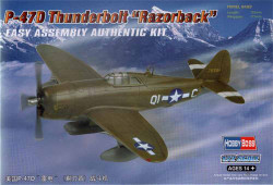 Hobby Boss 80283 Republic P-47D Thunderbolt 'Razorback' 1:72 Aircraft Model Kit