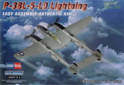 Hobby Boss 80284 Lockheed P-38L-5-LO Lightning 1:72 Aircraft Model Kit