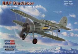 Hobby Boss 80289 Gloster Gladiator Mk.I 1:72 Aircraft Model Kit