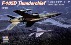 Hobby Boss 80332 Republic F-105D Thunderchief 1:48 Aircraft Model Kit