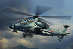 Hobby Boss 87253 Z-10 Chinese Helicopter 1:72 Aircraft Model Kit