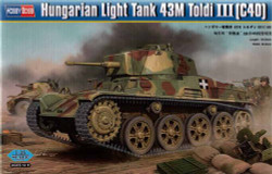 Hobby Boss 82479 Hungarian Light Tank 43M Toldi III (C40) 1:35 Military Vehicle Kit