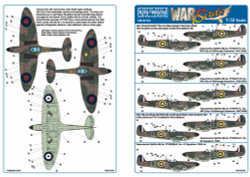 Kits World 132103 Aircraft Decals 1:32 Supermarine Spitfire Mk.IIa BBMFSupermari