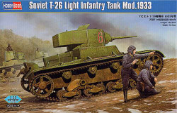 Hobby Boss 82495 Soviet T-26 Light Infantry Tank Mod 1933 1:35 Military Vehicle Kit