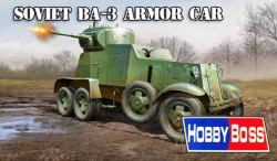 Hobby Boss 83838 Soviet Ba-3 Armoured Car 1:35 Military Vehicle Kit