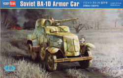 Hobby Boss 83840 Soviet BA-10 Armoured Car 1:35 Military Vehicle Kit