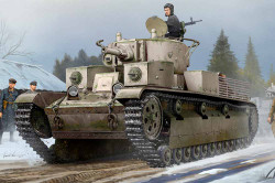 Hobby Boss 83853 Soviet T-28 Medium Tank (Riveted) 1:35 Military Vehicle Kit