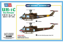 Hobby Boss 85803 Bell UH-1C Huey Helicopter 1:48 Aircraft Model Kit