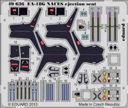 Eduard 49636 Etched Aircraft Detailling Set 1:48 Boeing EA-18G Growler NACES eje