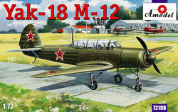 A-Model 72198 Yakovlev Yak-18M-12 1:72 Aircraft Model Kit
