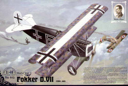 Roden 418 Fokker D.VII OAW (mid) 1:48 Aircraft Model Kit