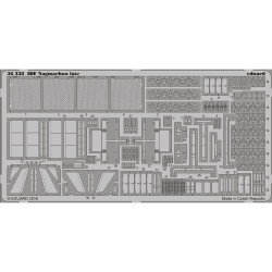 Eduard 36338 1:35 Etched Detailing Set for Tiger Models Kits IDF Nagmachon Dogho