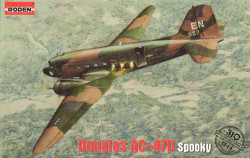 Roden 310 Douglas AC-47D Spooky Gunship 1:144 Aircraft Model Kit