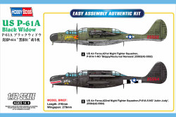 Hobby Boss 87261 Northrop P-61A Black Widow 1:72 Aircraft Model Kit