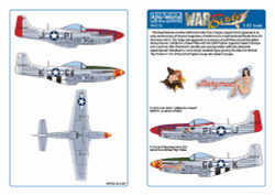Kits World 132122 Aircraft Decals 1:32 North-American P-51D Mustang 44-15052 PI-