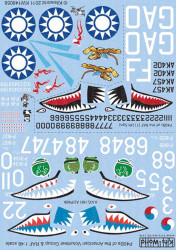 Kits World 148058 Aircraft Decals 1:48 Re-printed! Curtiss P-40B Tomahawk of the