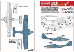 Kits World 148159 Aircraft Decals 1:48 Consolidated OA-10A Catalina Miss Pick Up