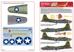 Kits World 148179 Aircraft Decals 1:48 Boeing B-17E Flying Fortress of the Pacif