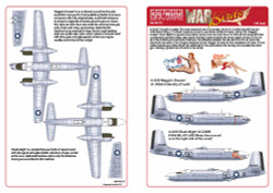 Kits World 148172 Aircraft Decals 1:48 Douglas A-26B Douglas invader 'Maggie's D