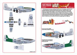Kits World 148174 Aircraft Decals 1:48 North-American P-51D Mustang 44-15611 PZ-