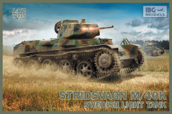 IBG Models 72035 Stridsvagn m/40 K 1:72 Military Vehicle Model Kit