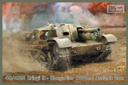 IBG Models 72051 40/43M Zrinyi II 1:72 Military Vehicle Model Kit