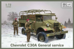 IBG Models 72054 Chevrolet C30A General Service 1:72 Military Vehicle Model Kit