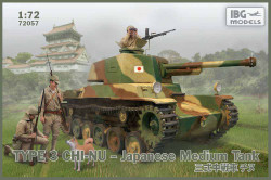 IBG Models 72057 Type 3 Chi-Nu 1:72 Military Vehicle Model Kit