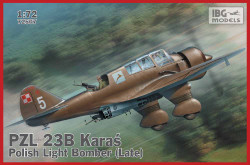 IBG Models 72507 PZL 23B Karaś (Late) 1:72 Aircraft Model Kit
