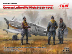 ICM 32101 German Luftwaffe Pilots (1939-1945) 1:32 Figure Model Kit