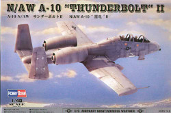 Hobby Boss 80324 Fairchild A-10B Thunderbolt II Grey 1:48 Aircraft Model Kit