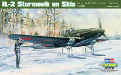 Hobby Boss 83202 Ilyushin Il-2 Stormovik on skis 1:32 Aircraft Model Kit