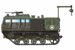 Hobby Boss 82921 M4 HighSpeed Tractor 155mm/8in/240mm 1:72 Military Vehicle Kit