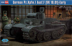 Hobby Boss 83804 Pz.Kpfw.I Ausf.F (VK1801) 1:35 Military Vehicle Kit