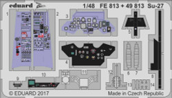 Eduard 49813 Etched Aircraft Detailling Set 1:48 Sukhoi Su-27 Flanker B