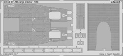 Eduard 48935 Etched Aircraft Detailling Set 1:48 Bell UH-1D cargo interior