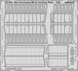 Eduard 48940 Etched Aircraft Detailling Set 1:48 Hawker Sea Hurricane Mk.IB land