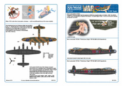 Kits World 132136 Aircraft Decals 1:32 Avro Lancaster Bomber 'B 'Mk.I - 424 (Tig