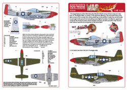 Kits World 148181 Aircraft Decals 1:48 North-American P-51B Mustang 44-73155 'My