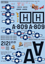 Kits World 172133 Aircraft Decals 1:72 Boeing B-29A Superfortress 42-24623