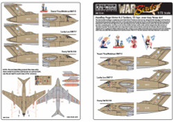 Kits World 172161 Aircraft Decals 1:72 Handley-Page Victor K.2 tankers 55 Sqn ov