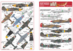 Kits World 148168 Aircraft Decals 1:48 Hawker Hurricane Mk.IIc/Trop, 2-32, opera