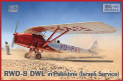 IBG Models 72527 RWD-8 DWL in Palestine Israeli Service 1:72 Aircraft Model Kit