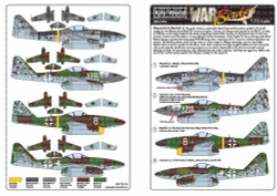 Kits World 172156 Aircraft Decals 1:72 Messerschmitt Me-262A-1a III/EJG 2 Oberst