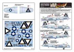 Kits World 172162 Aircraft Decals 1:72 Boeing B-17G ‚ÄòBUCKEYE BELLE‚Äô BK*Y 44-