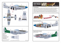 Kits World 172169 Aircraft Decals 1:72 North-American P-51D Mustang 44-15611 PZ-