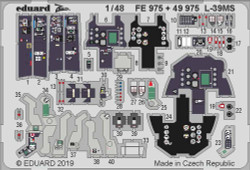 Eduard FE975 Etched Aircraft Detailling Set 1:48 Aero L-39MS/L-59