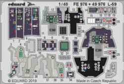Eduard FE976 Etched Aircraft Detailling Set 1:48 Aero L-39MS/L-59