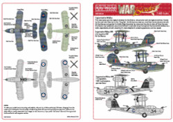 Kits World 148164 Aircraft Decals 1:48 Supermarine Walrus Mk.I 276 Squadron RAF