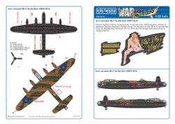 Kits World 132139 Aircraft Decals 1:32 Avro Lancaster Bomber 'B' MkI - 431 Squad